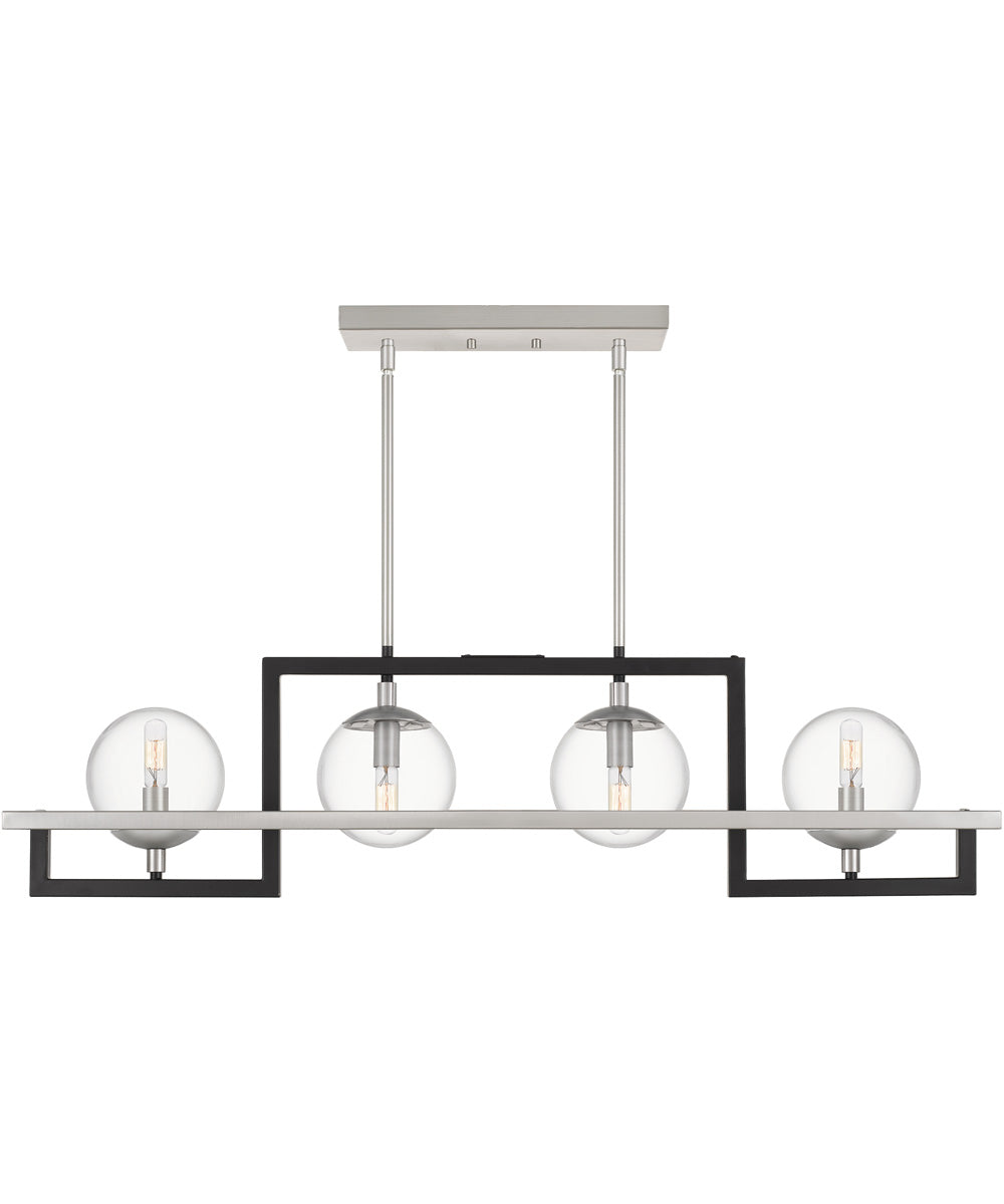 Kane 4-light Island Light Earth Black