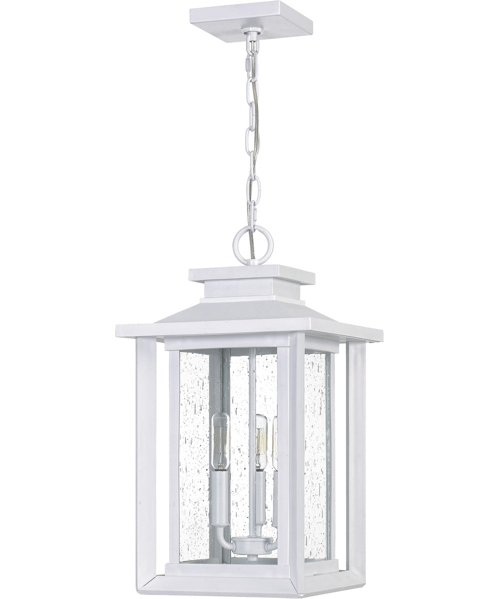 Wakefield 3-light Outdoor Pendant Light  Coastal Armour White Lustre