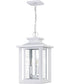 Wakefield 3-light Outdoor Pendant Light  Coastal Armour White Lustre