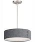 Prime Acoustic 16 inch LED Pendant Satin Nickel