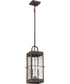 Ward Large 2-light Outdoor Pendant Light Gilded Bronze