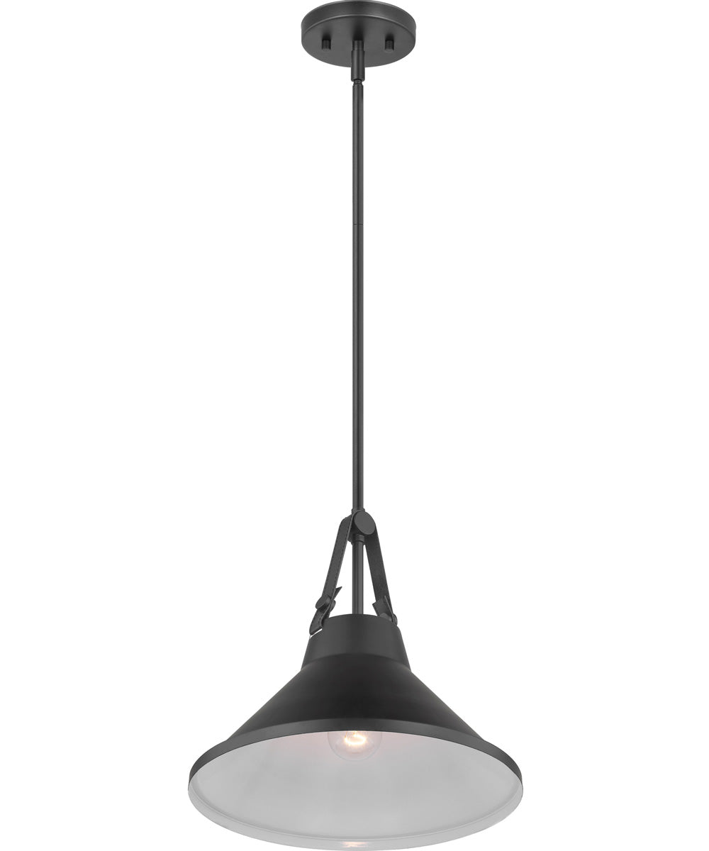 Zelda 1-Light Pendant Black