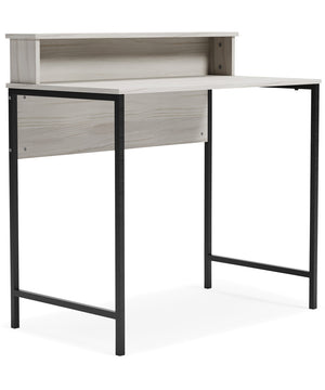 Bayflynn Home Office Desk White/Black