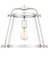 Cardiff Small 1-light Mini Pendant Polished Nickel