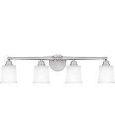Cecilia Extra Large 4-light Bath Light Brushed Nickel
