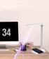 Brilli 15"H LED Desk Lamp (Set of 2) Matte White Finish with Qi Wireless Charging