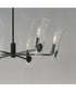 Armory 6-Light Chandelier Black