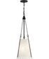 Danvers 1-Light Small Pendant in Black