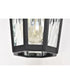 East River 1-Light Outdoor Matte Black