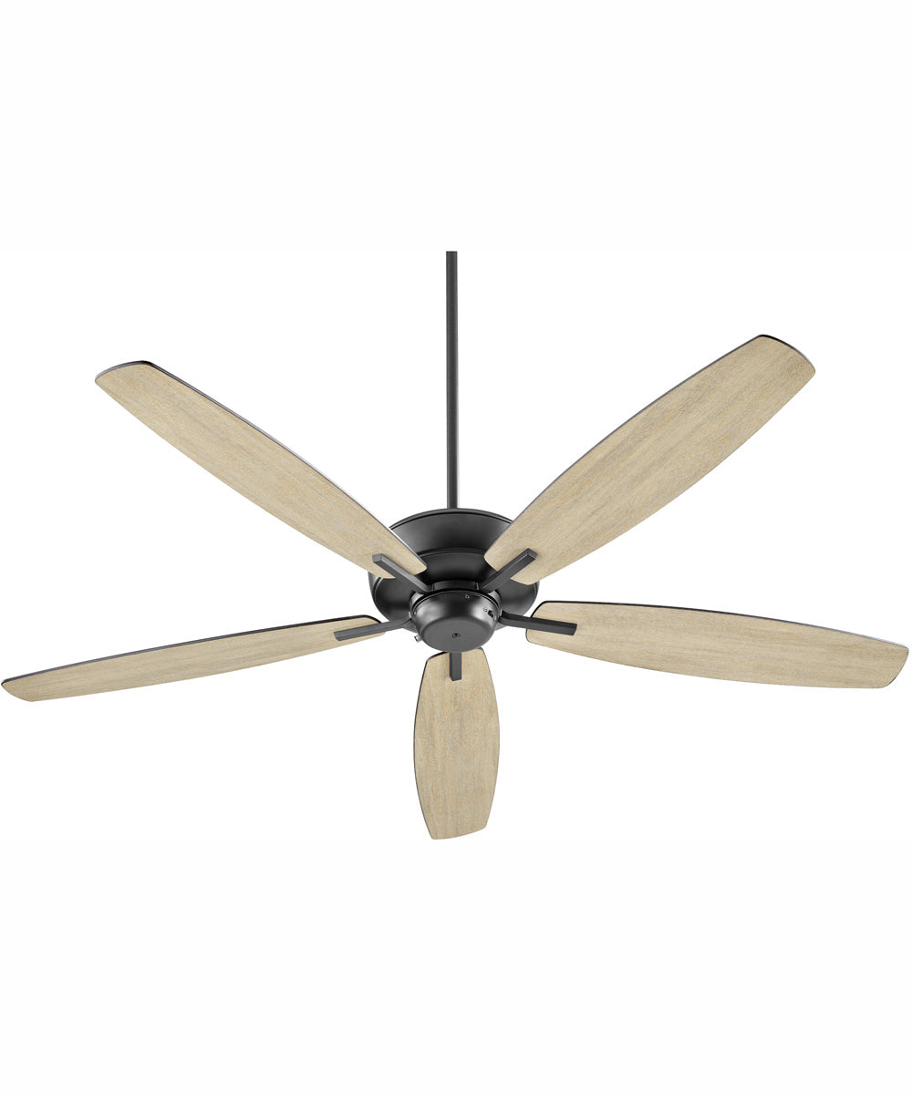 60" Breeze 60" Ceiling Fan Textured Black