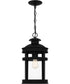 Scout Large 1-light Outdoor Pendant Light Matte Black