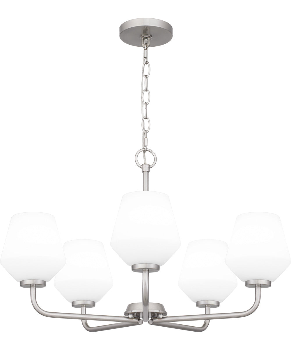 Nielson 5-light Chandelier Brushed Nickel