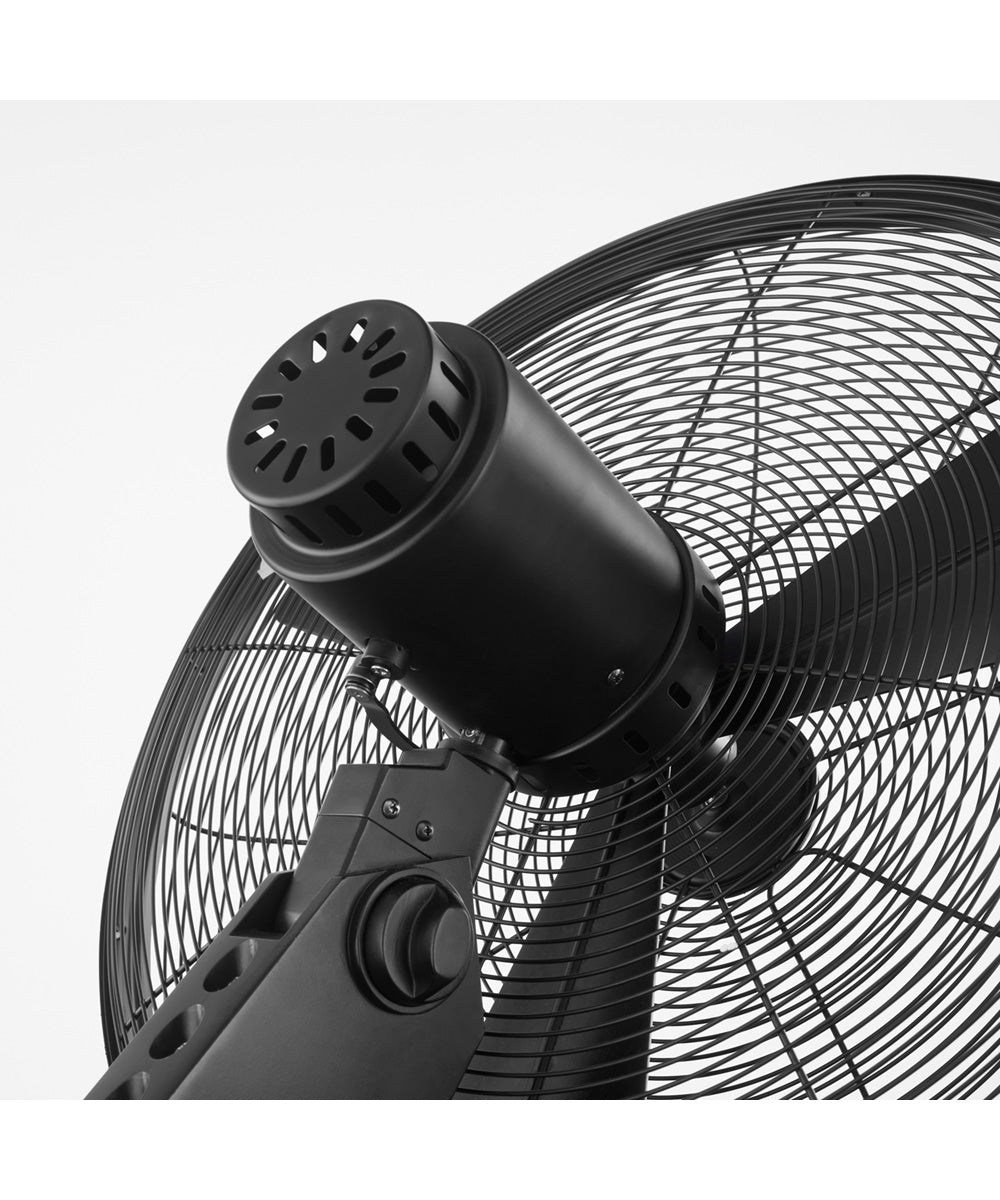 21" Impulse Patio Ceiling Fan Matte Black