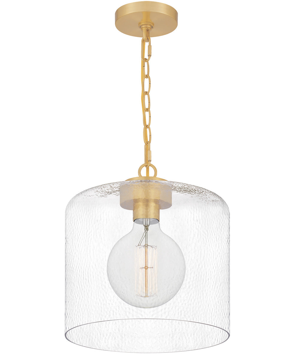Abner Small 1-light Mini Pendant Aged Brass