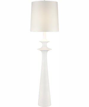 Erica 76'' High 1-Light Floor Lamp - Dry White