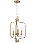 Bolden 3-Light Foyer Satin Brass