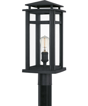 Granby Large 1-light Outdoor Post Light  Coastal Armour Earth Black