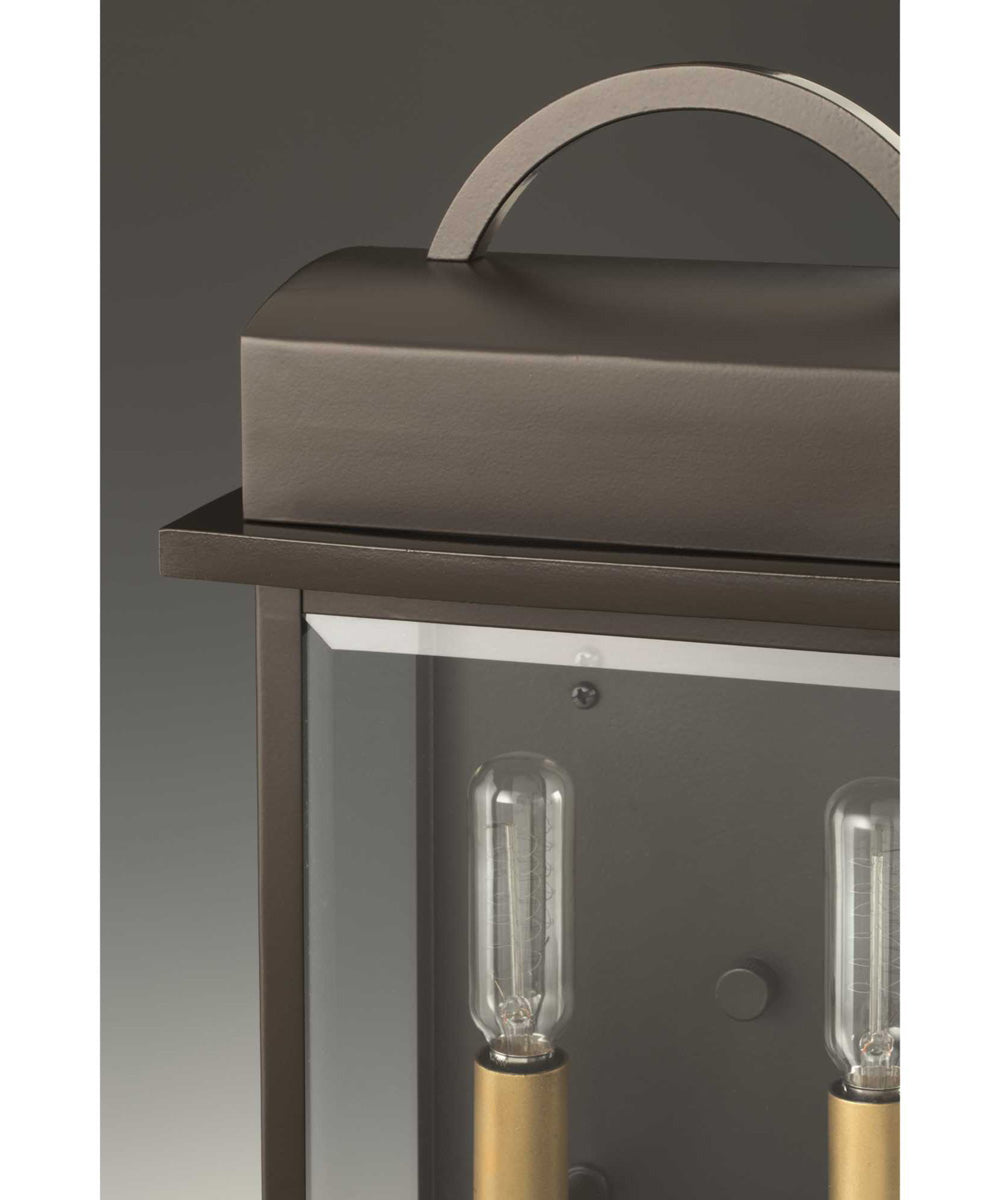 Santee 2-Light Medium Wall-Lantern Antique Bronze