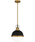 Sullivan Small 1-light Mini Pendant Matte Black