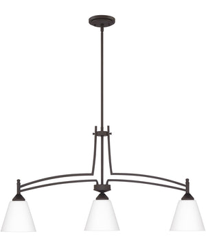 Billingsley 3-light Island Light Old Bronze