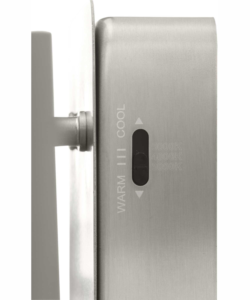 Semblance 24 in. Medium Modern 3CCT Integrated LED Linear Vanity Light Brushed Nickel