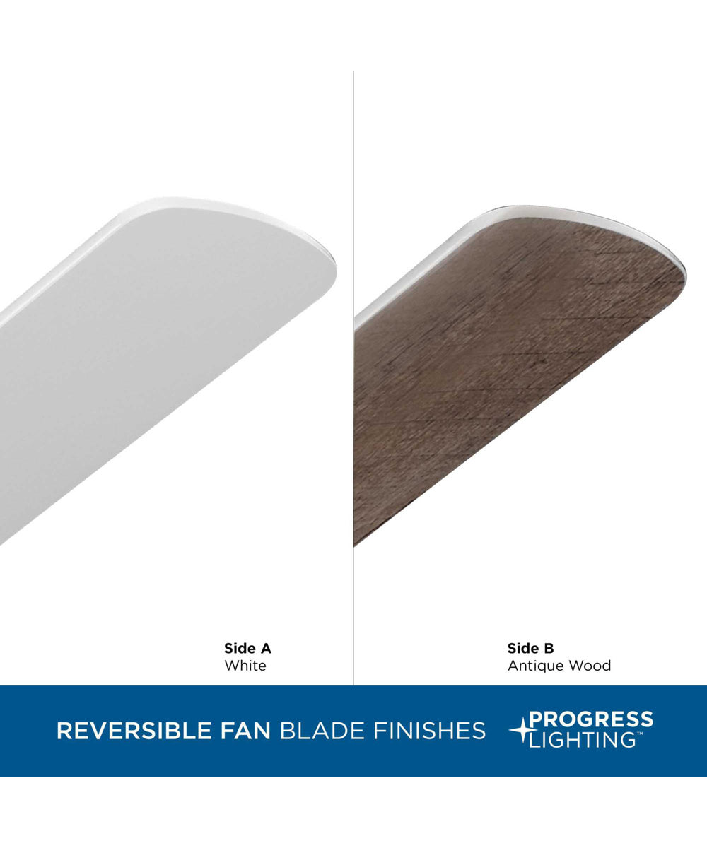 AirPro 52 in. 5-Blade Transitional Ceiling Fan with Light White