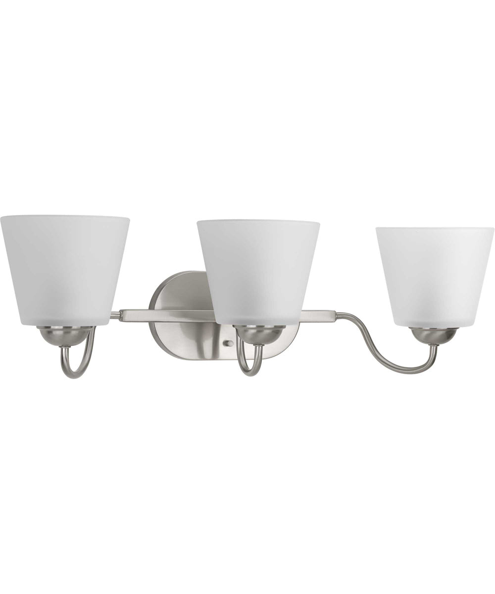 Arden 3-Light Bath & Vanity Brushed Nickel