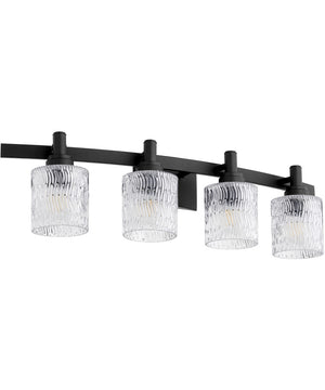 Stadium 4-light Bath Vanity Light Noir