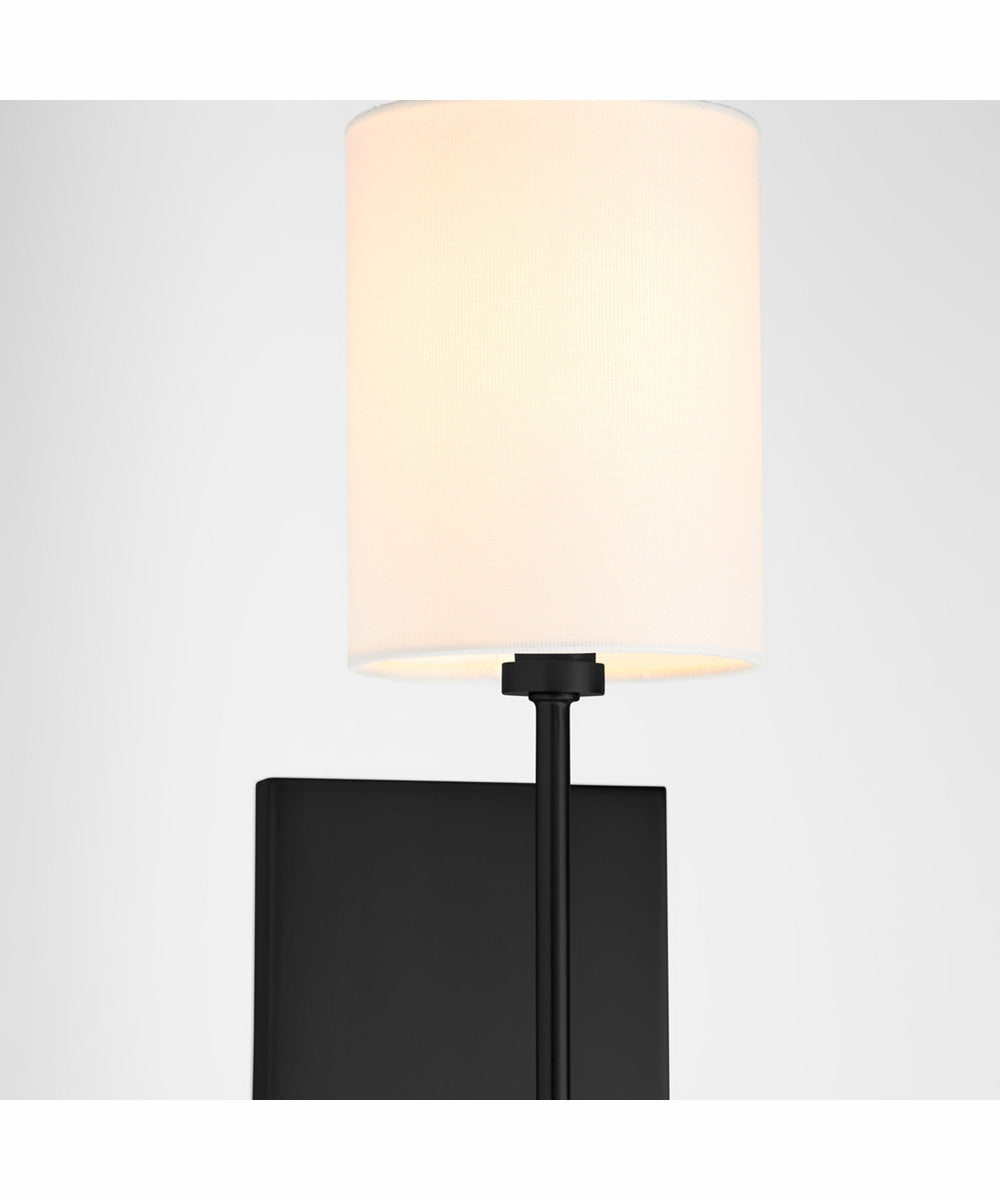 Harmony 1-light Wall Mount Light Fixture Matte Black