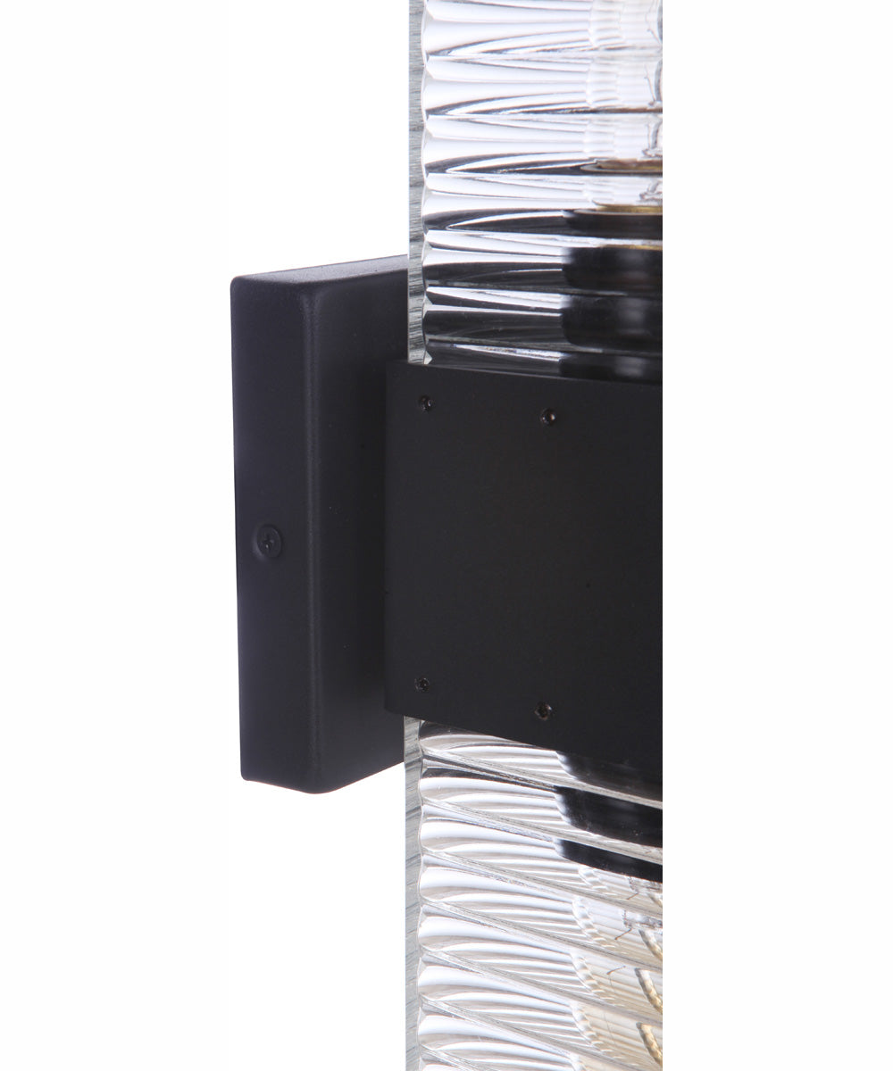 Ridge 2-Light Wall Sconce Midnight