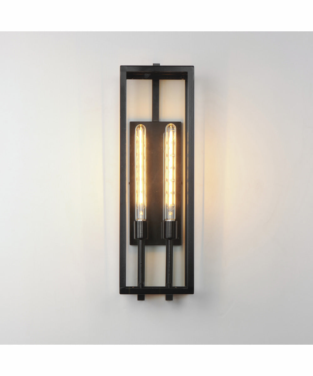 Catalina 2-Light XL Outdoor Up-Light Wall Sconce Dark Bronze