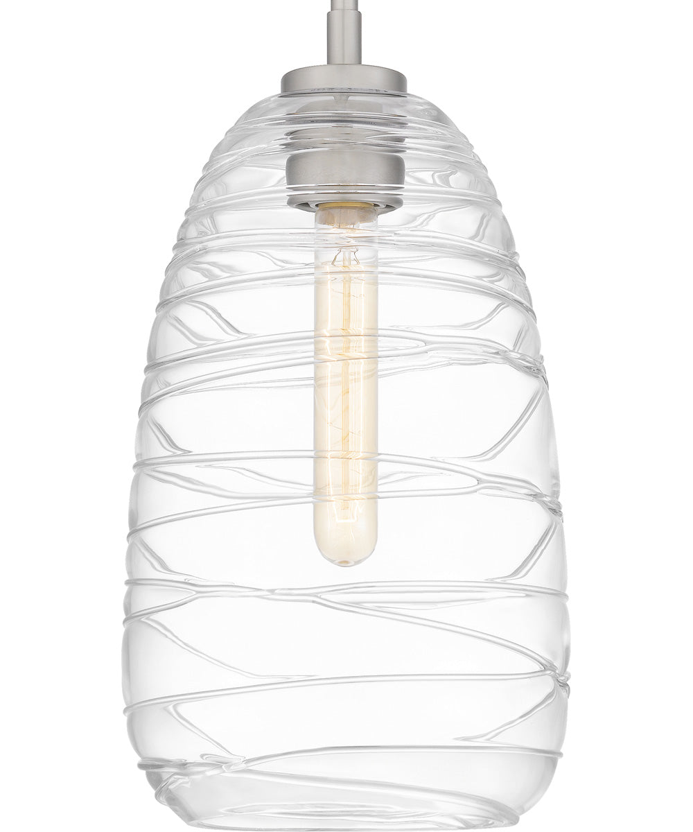 Quoizel Piccolo Pendant Small 1-light Mini Pendant Brushed Nickel