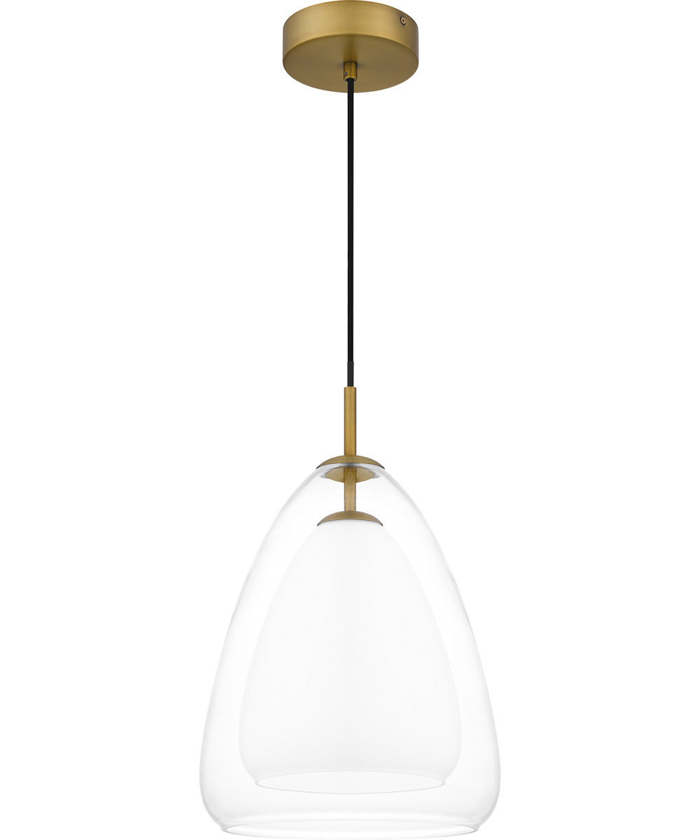 Aero 1-light Mini Pendant Aged Brass
