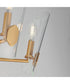Armory 6-Light Chandelier Natural Aged Brass