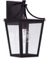 Adair 1-Light Outdoor Wall-Lantern Rain or Shine - Black
