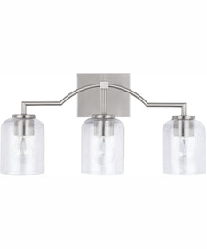 Carter 3-Light Vanity Brushed Nickel
