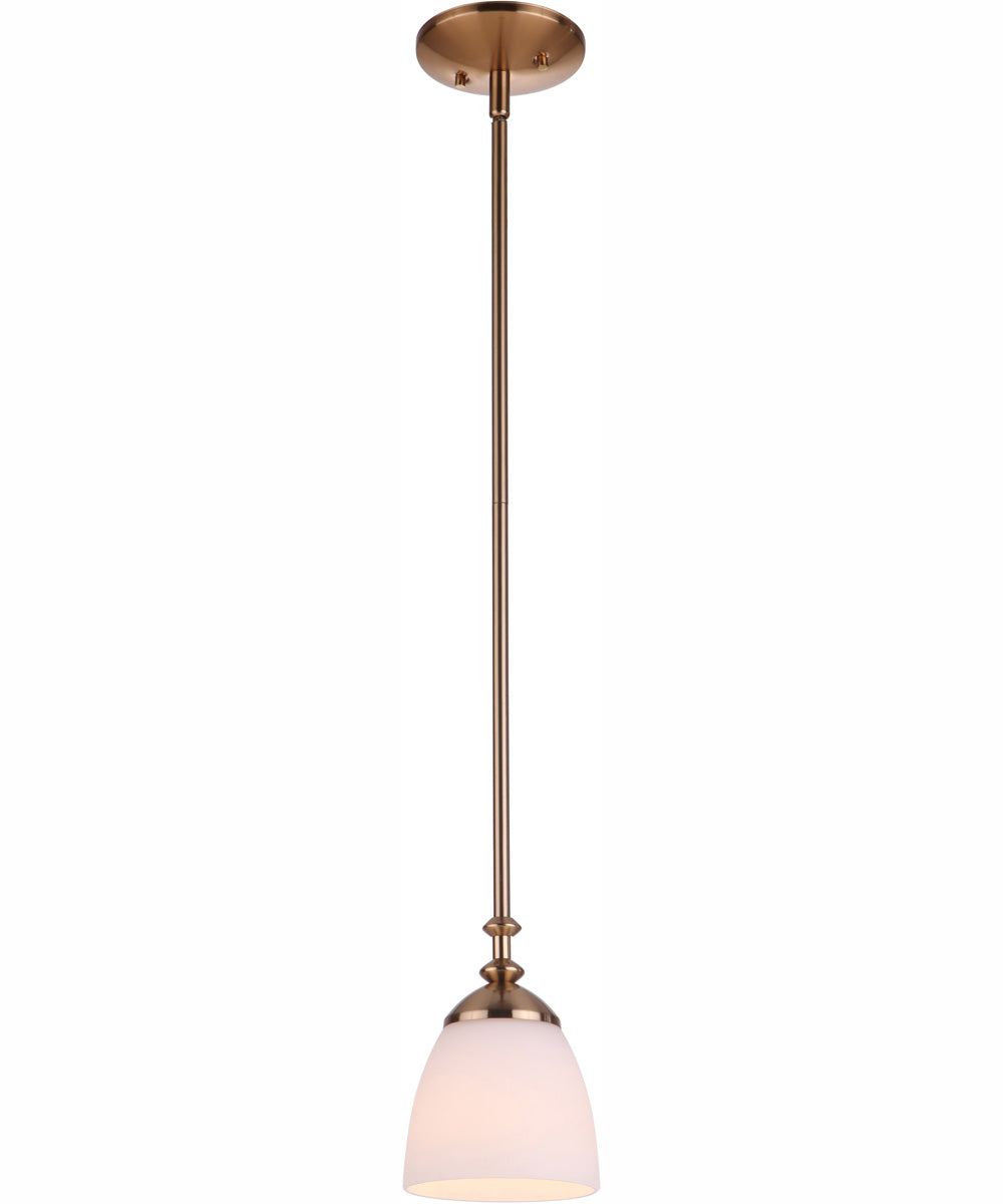 Marlowe 1-Light Mini Pendant Satin Brass