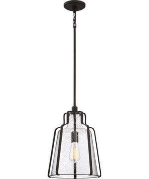 Haverford 1-light Pendant Rustic Black