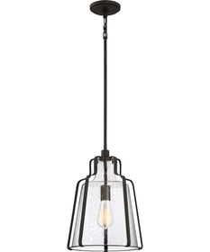 Haverford 1-light Pendant Rustic Black