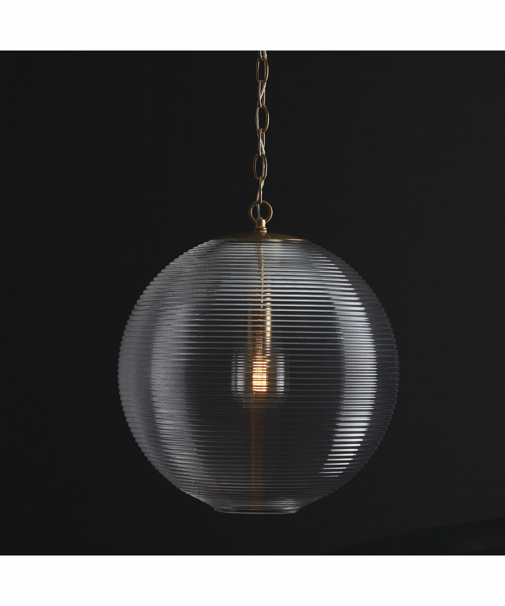 Dolan 1-Light Pendant Matte Brass