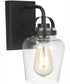 Trystan 1-Light Wall Sconce Flat Black