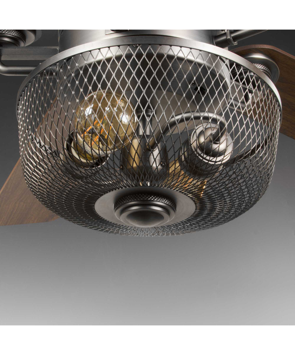 Greer 54" 5-Blade Ceiling Fan Antique Nickel