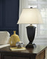 30"H Amerigin Poly Table Lamp (Set of 2) Bronze