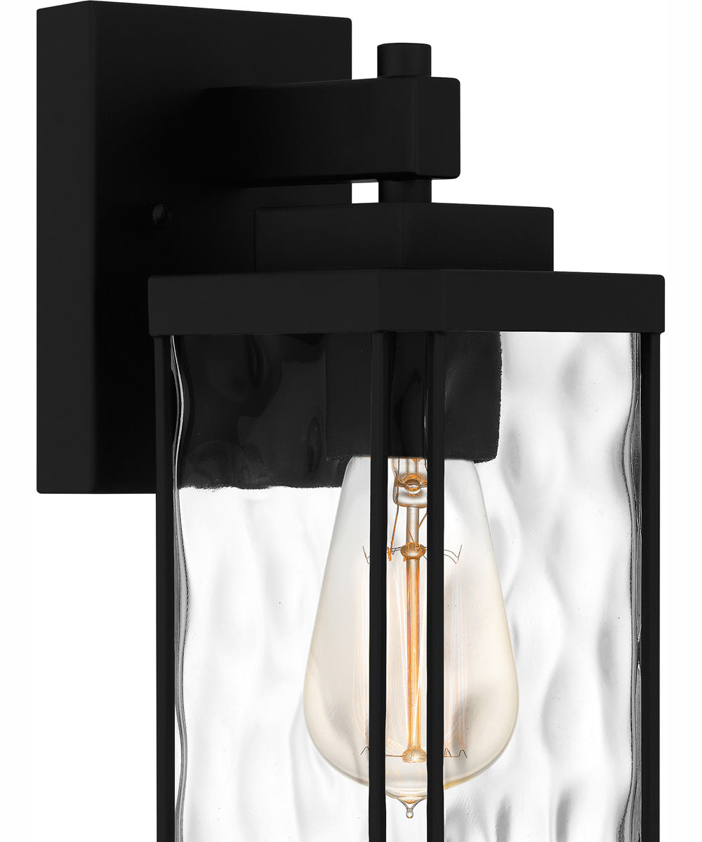 Balchier Small 1-light Outdoor Wall Light Matte Black
