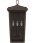 Donnelly 3-Light Outdoor Wall Mount Rain or Shine - Oiled Bronze