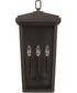 Donnelly 3-Light Outdoor Wall Mount In Oiled Bronze