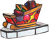 5"H Sleigh with Presents Accent Lamp