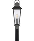 Galveston Large 1-light Outdoor Post Light Mottled Black