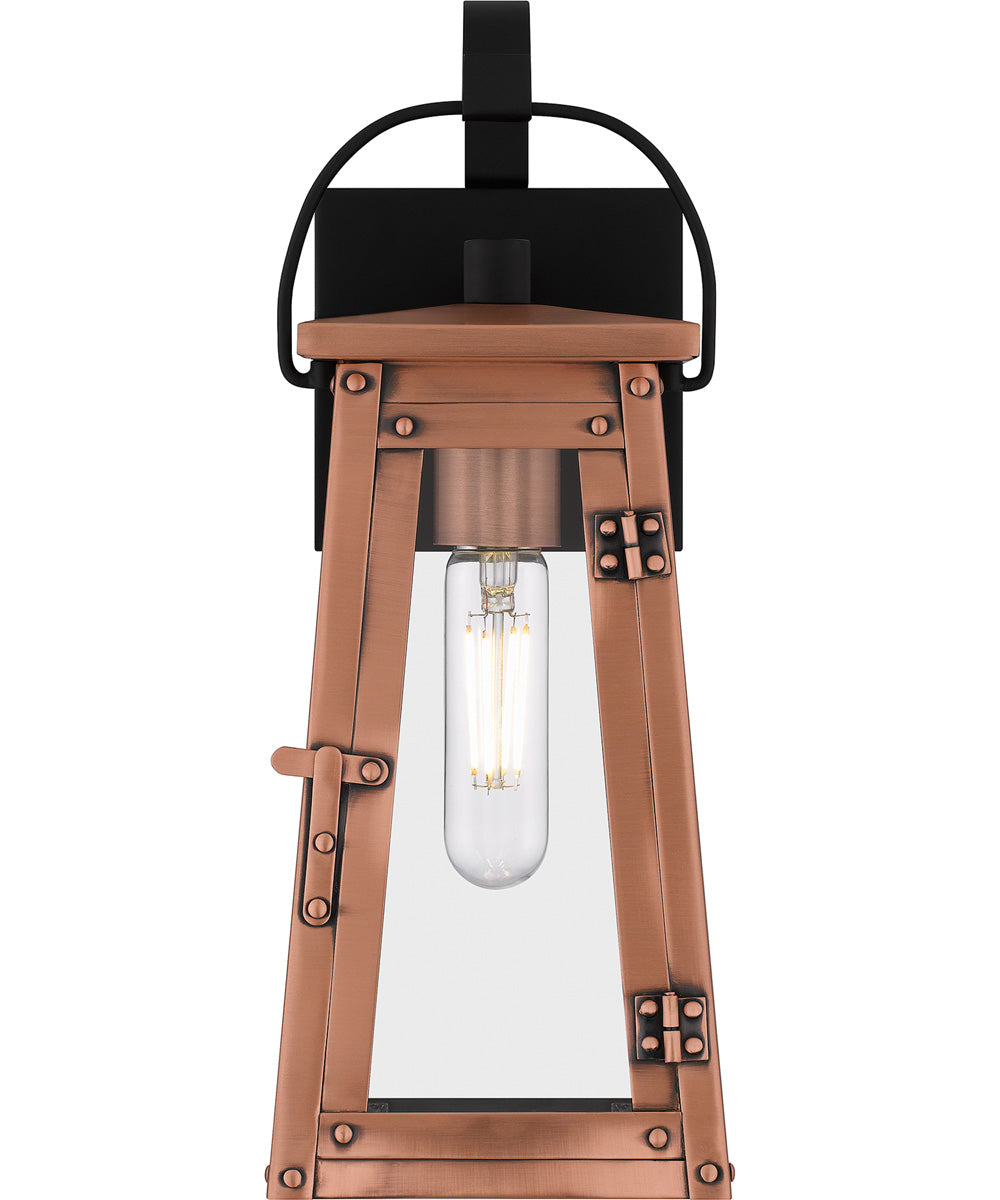Carolina Small 1-light Outdoor Wall Light Aged Copper