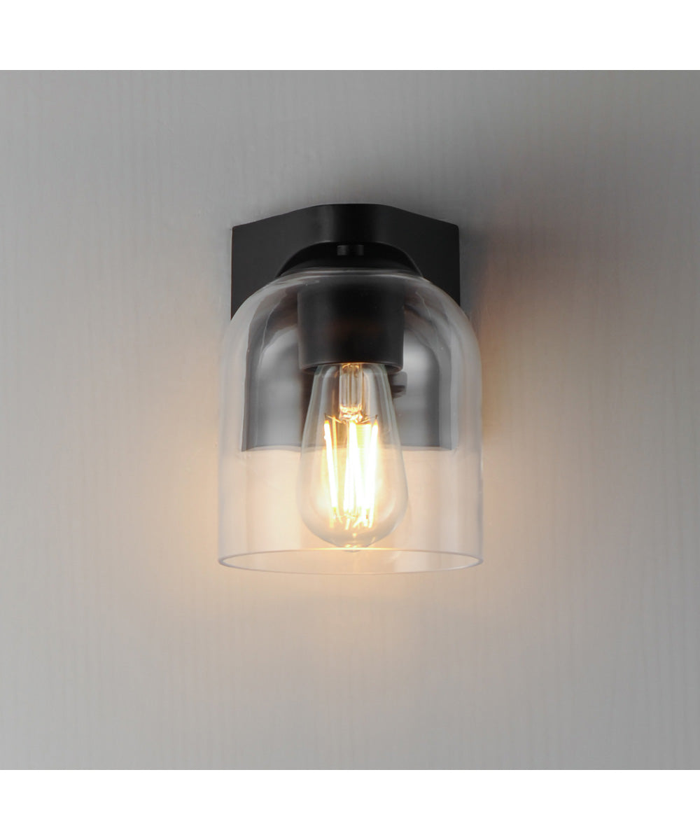 Scoop 1-Light Bath Vanity Black